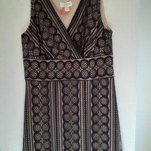Black lace dress by Ann Taylor Loft